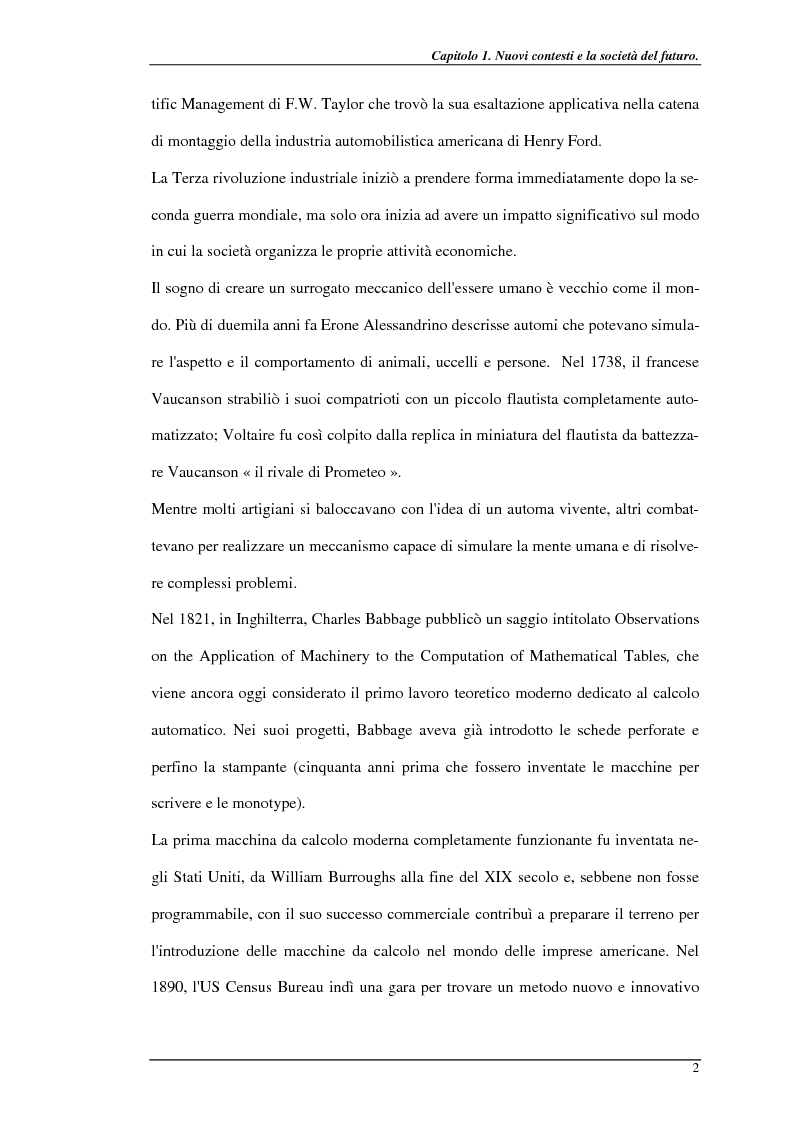 Anteprima della tesi: Nuove prospettive per il telelavoro: analisi dei principali progetti per la pubblica amministrazione, Pagina 7