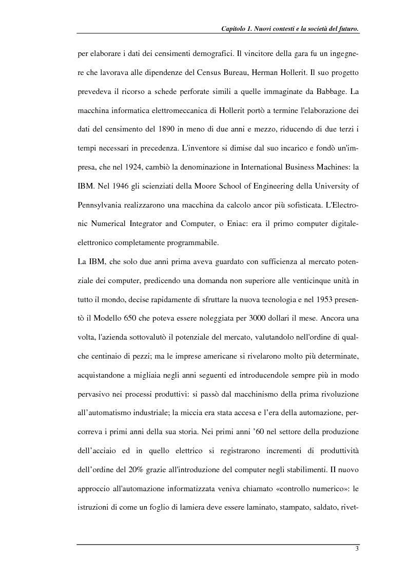 Anteprima della tesi: Nuove prospettive per il telelavoro: analisi dei principali progetti per la pubblica amministrazione, Pagina 8