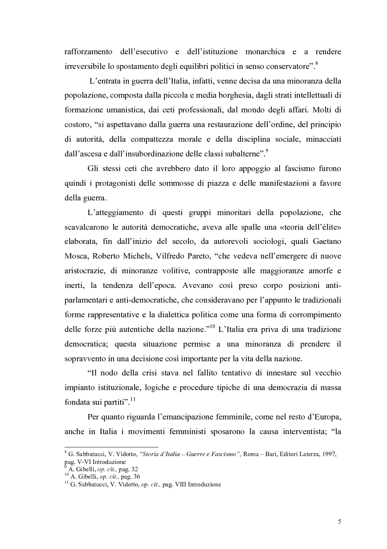 Anteprima della tesi: La figura della donna attraverso l'analisi di due riviste femminili del periodo fascista: Il Giornale delle Donne e La Donna, 1921-1935, Pagina 10