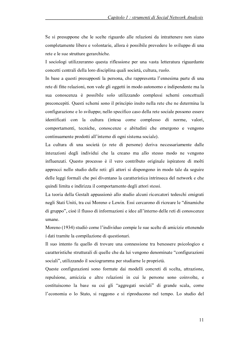 Anteprima della tesi: Applicazione di temi di analisi dei network alle filiere innovative, Pagina 11