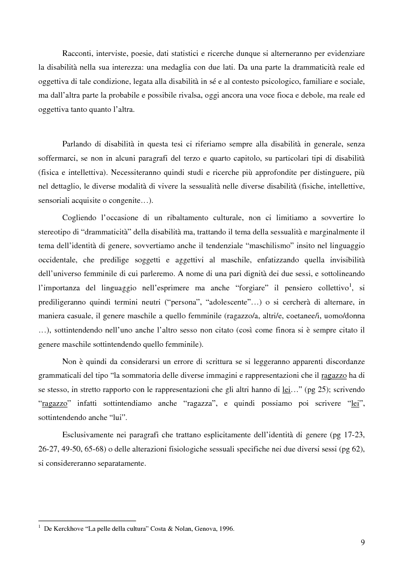 Anteprima della tesi: La ''stra-ordinarietà'' sessuale delle persone con disabilità, Pagina 2