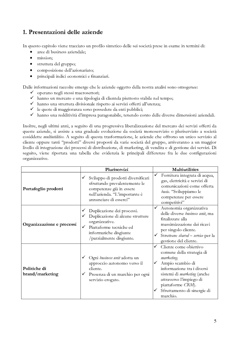 Anteprima della tesi: Modellizzazione dell'andamento del prezzo di alcune utilities italiane in relazione allo stacco del dividendo, Pagina 3