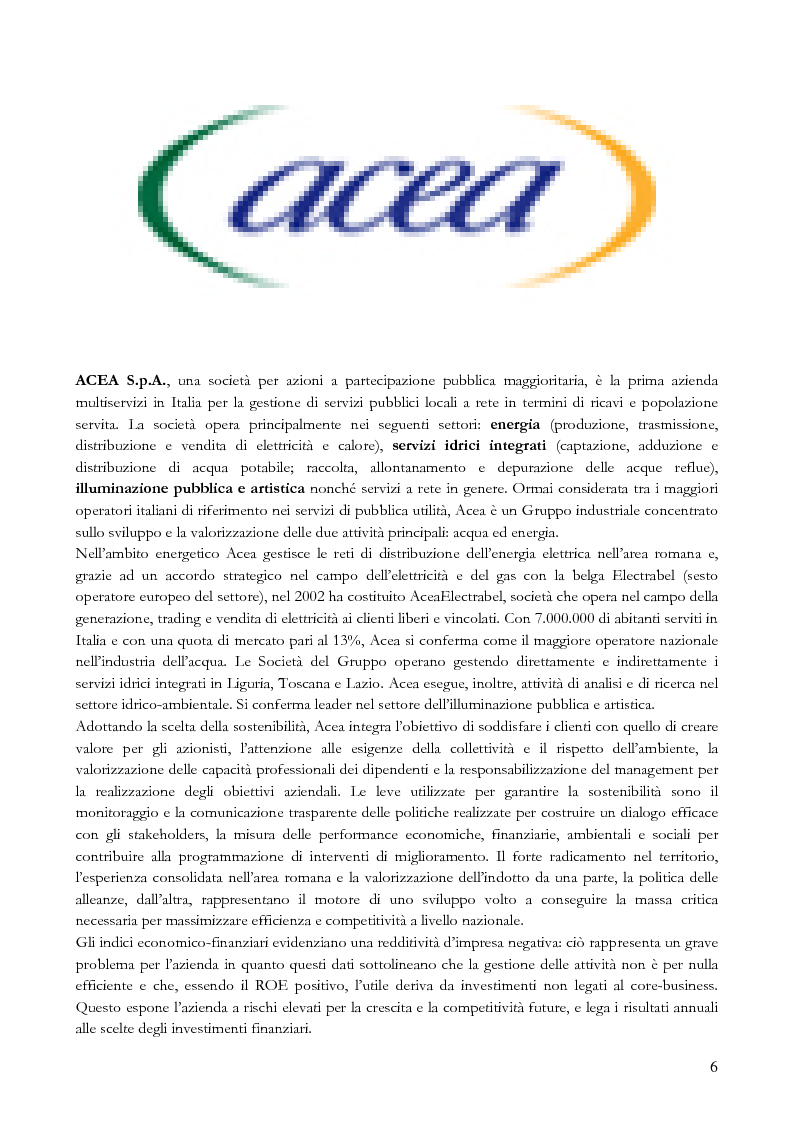 Anteprima della tesi: Modellizzazione dell'andamento del prezzo di alcune utilities italiane in relazione allo stacco del dividendo, Pagina 4