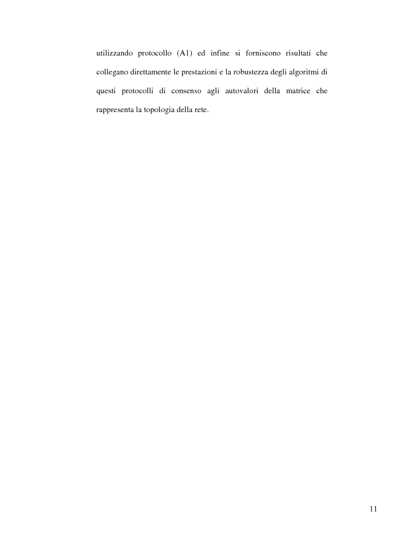 Anteprima della tesi: Strategie di consenso per il filtraggio, la fusione e la stima dei parametri in Reti di Agenti, Pagina 9