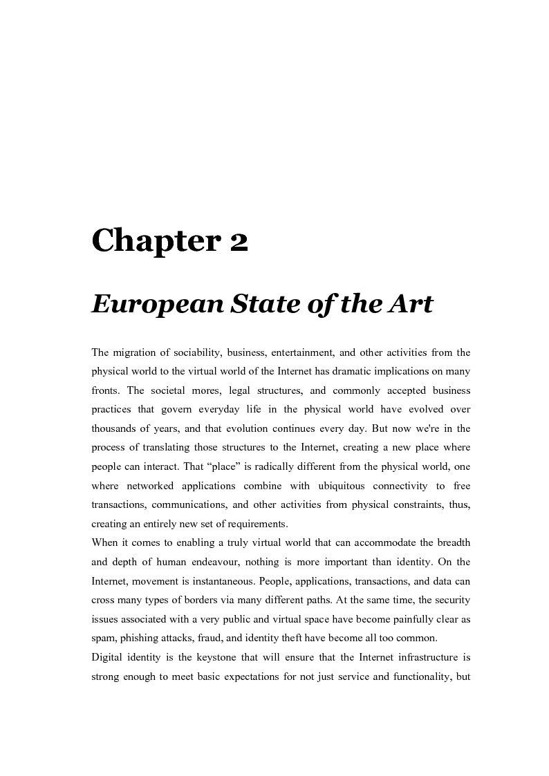 Anteprima della tesi: The eGovernment Digital Credentials, Pagina 3