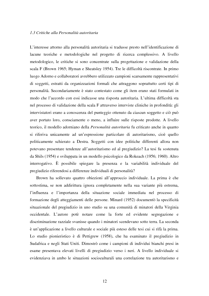 Anteprima della tesi: Fede musulmana e pregiudizio nel bellunese, il ruolo dell'orientamento religioso, delle variabili di personalità e delle emozioni, Pagina 10