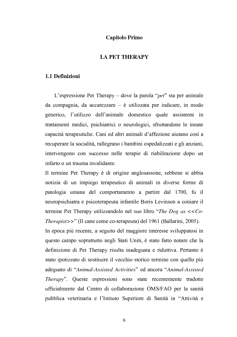Anteprima della tesi: Il cane come co-terapeuta nell'autismo, Pagina 3