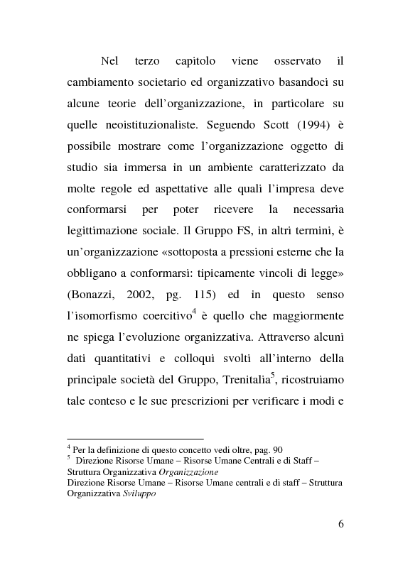 Anteprima della tesi: L'impatto delle politiche europee sulla riorganizzazione delle ferrovie italiane, Pagina 6