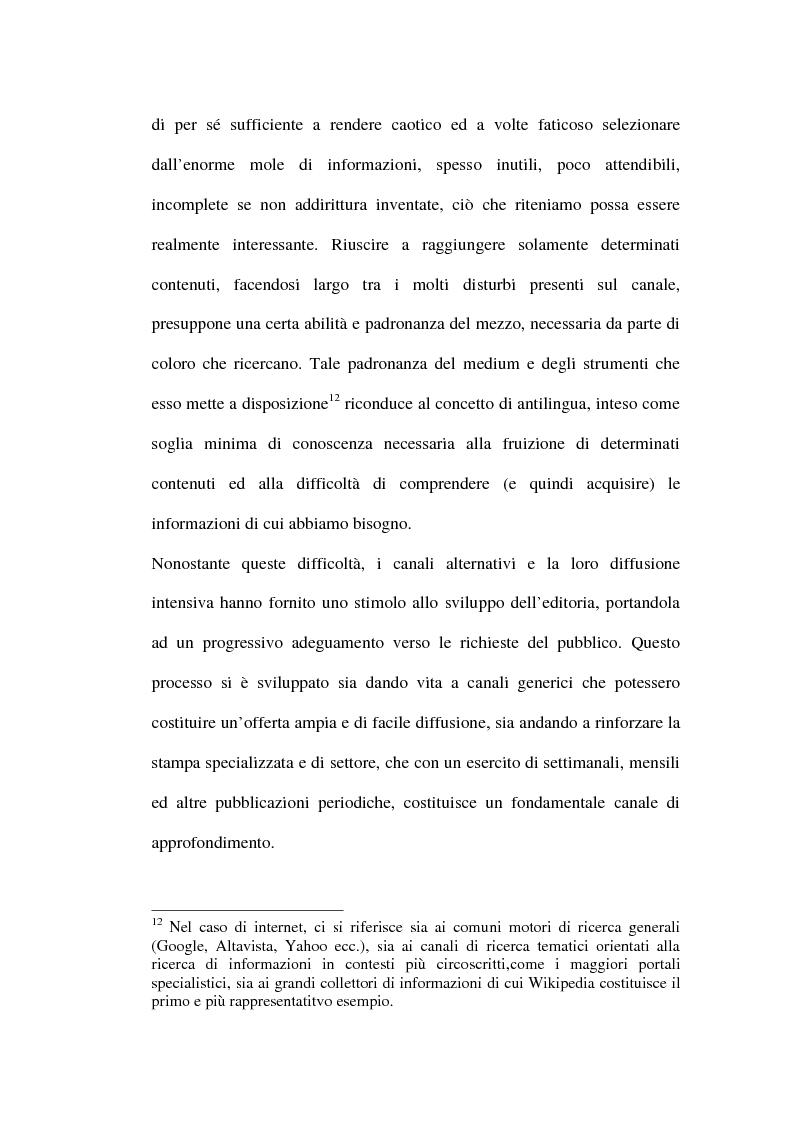 Anteprima della tesi: Le riviste periodiche a distribuzione gratuita, Pagina 15