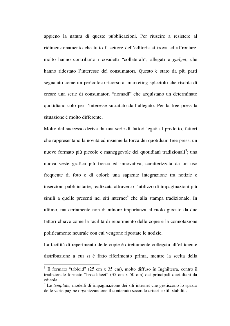 Anteprima della tesi: Le riviste periodiche a distribuzione gratuita, Pagina 7