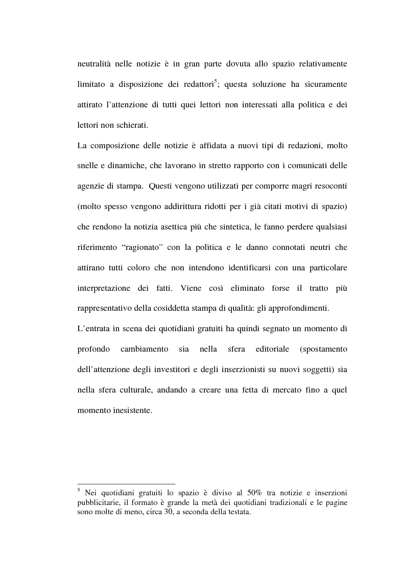 Anteprima della tesi: Le riviste periodiche a distribuzione gratuita, Pagina 8