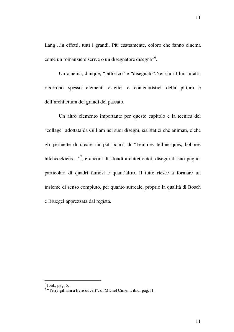 Anteprima della tesi: Il cinema di Terry Gilliam: isotopie dell' "altrove" e analisi di "Brazil", Pagina 10
