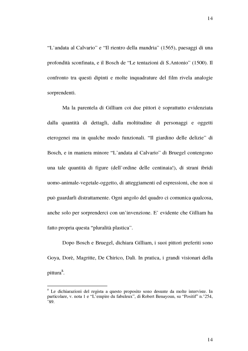 Anteprima della tesi: Il cinema di Terry Gilliam: isotopie dell' "altrove" e analisi di "Brazil", Pagina 13