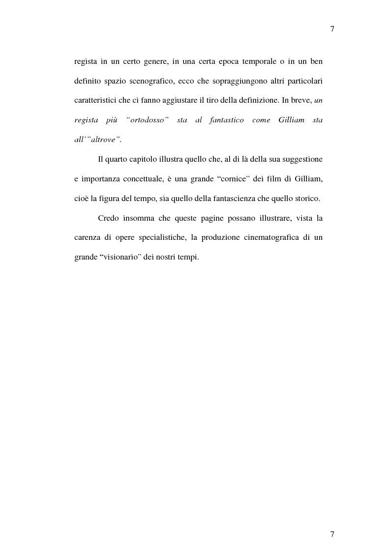 Anteprima della tesi: Il cinema di Terry Gilliam: isotopie dell' "altrove" e analisi di "Brazil", Pagina 6