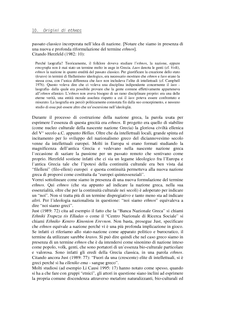 Anteprima della tesi: Evadere dall'Etnicità. Analisi e critica di una categoria dell'antropologia., Pagina 10