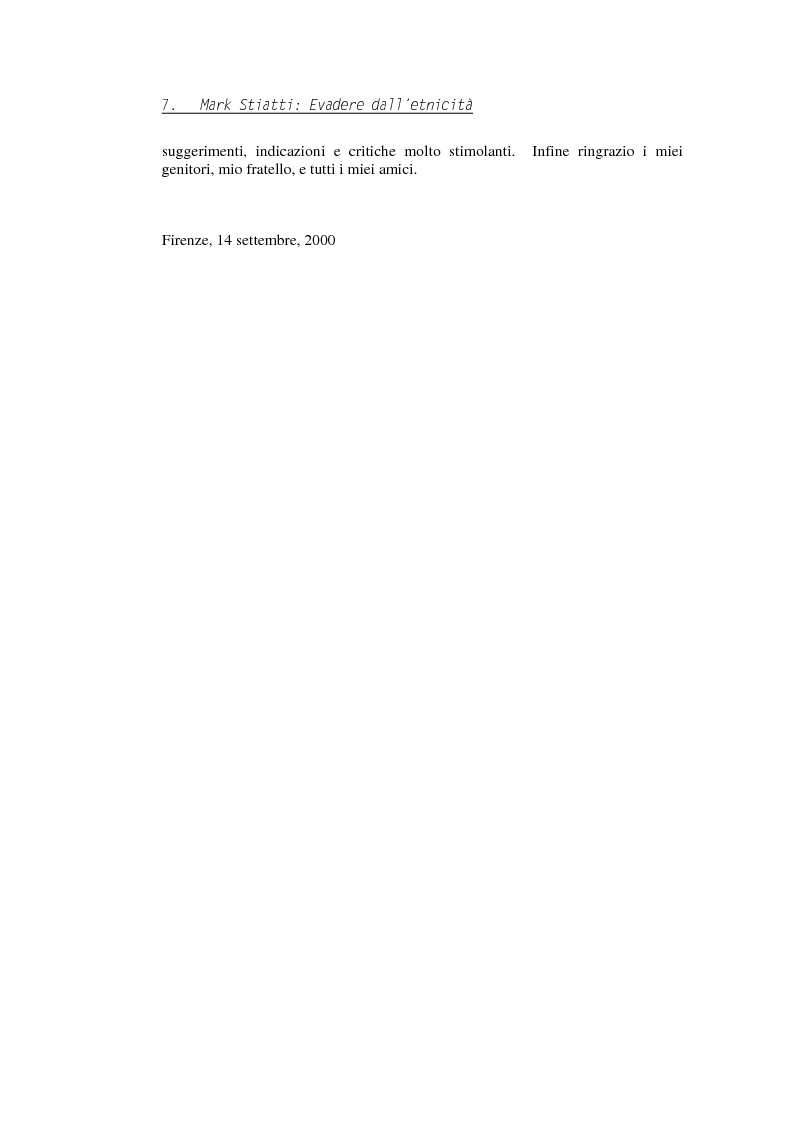 Anteprima della tesi: Evadere dall'Etnicità. Analisi e critica di una categoria dell'antropologia., Pagina 7