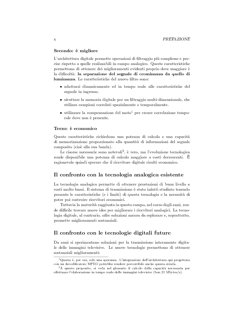 Anteprima della tesi: Ricevitore televisivo numerico., Pagina 2