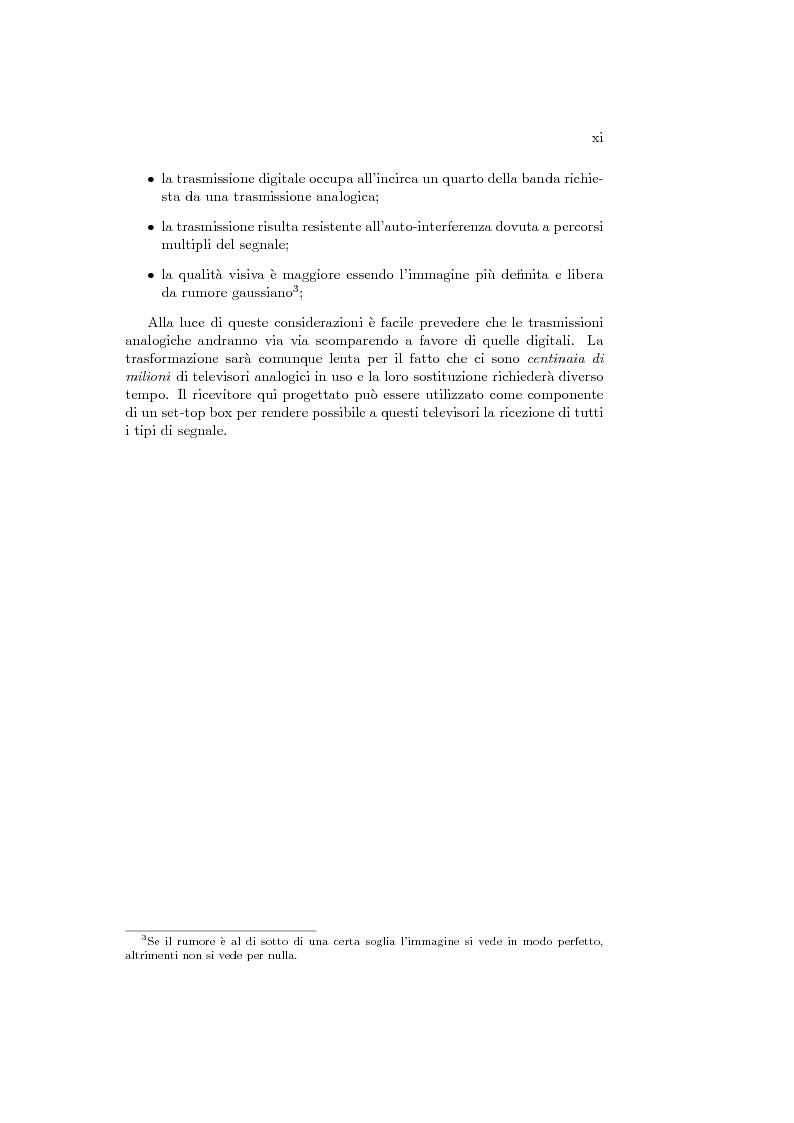 Anteprima della tesi: Ricevitore televisivo numerico., Pagina 3