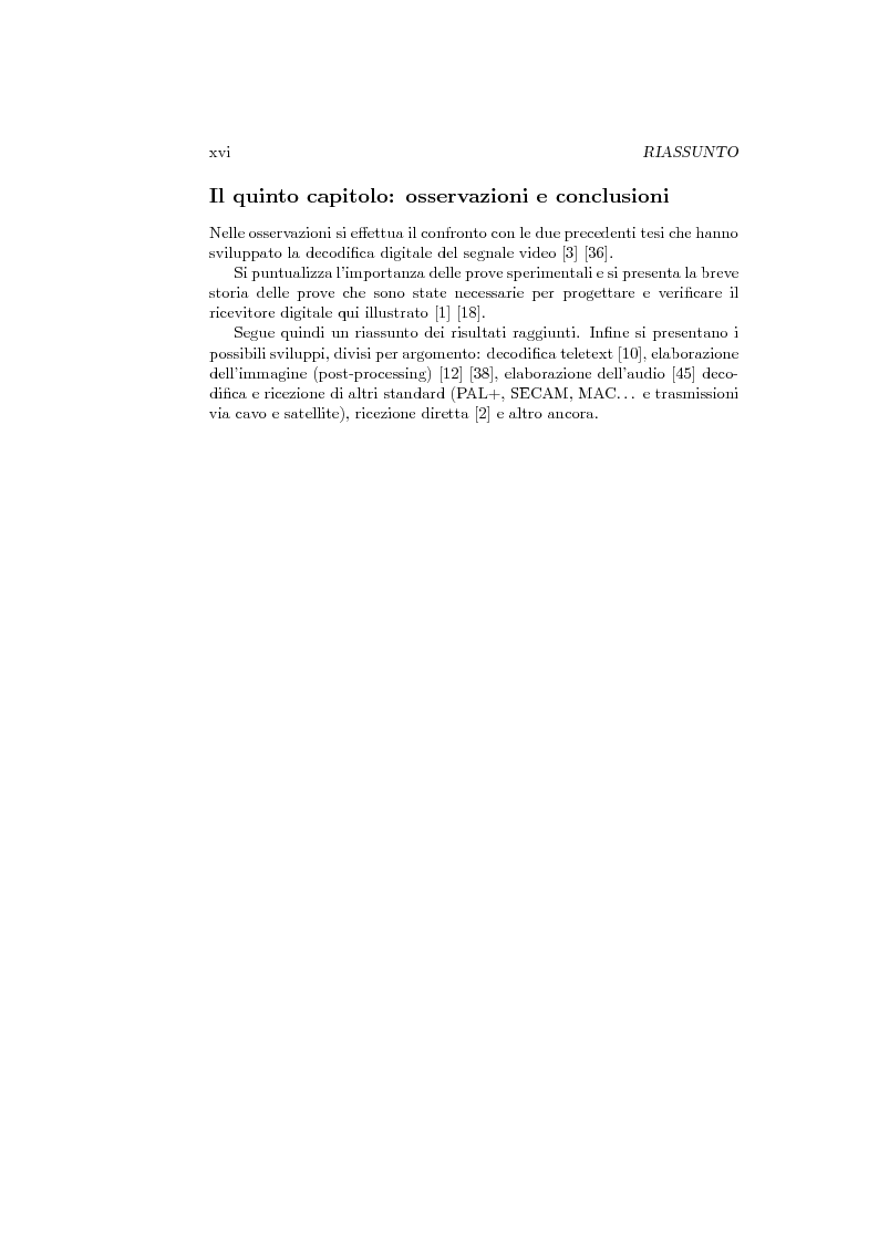 Anteprima della tesi: Ricevitore televisivo numerico., Pagina 8