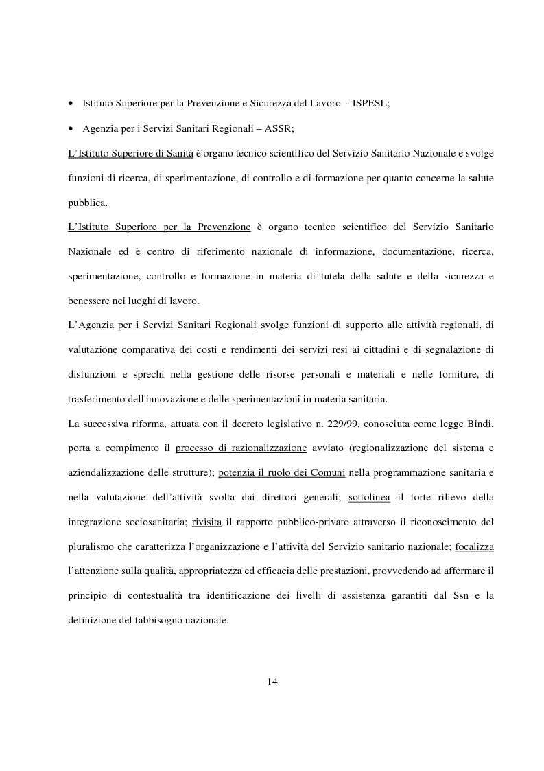 Anteprima della tesi: La Pianificazione Sanitaria in Emilia Romagna: I Piani per la salute e la priorità della sicurezza stradale, Pagina 11