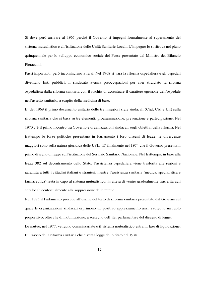 Anteprima della tesi: La Pianificazione Sanitaria in Emilia Romagna: I Piani per la salute e la priorità della sicurezza stradale, Pagina 9
