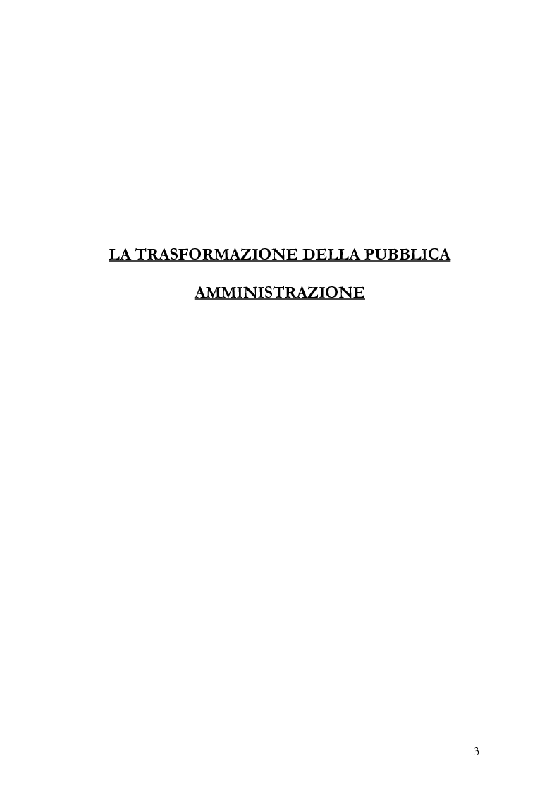 Anteprima della tesi: Il Management delle regole, Pagina 1