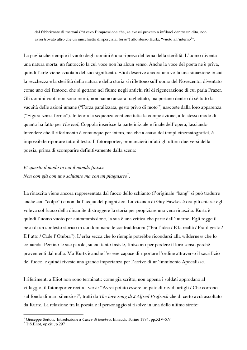 Anteprima della tesi: This is the end... Analisi testuale di Apocalypse Now di F.F.Coppola, Pagina 4