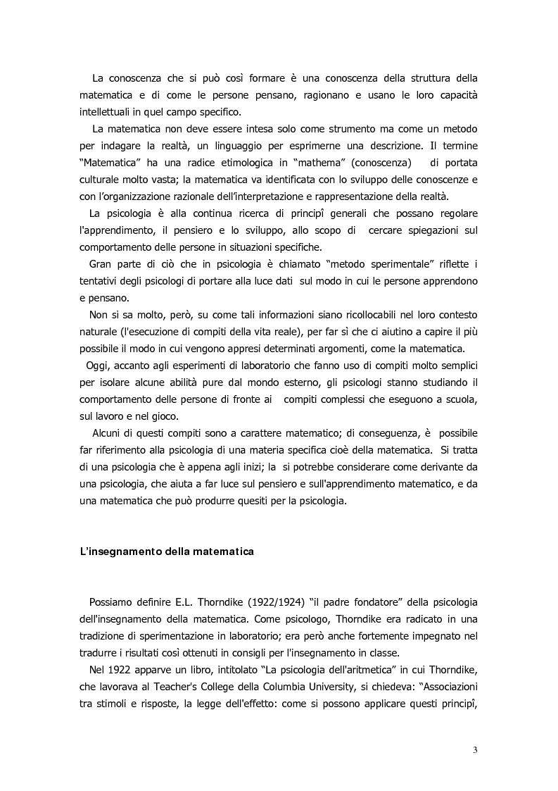 Anteprima della tesi: Il ragionamento matematico nei problemi impossibili, Pagina 2