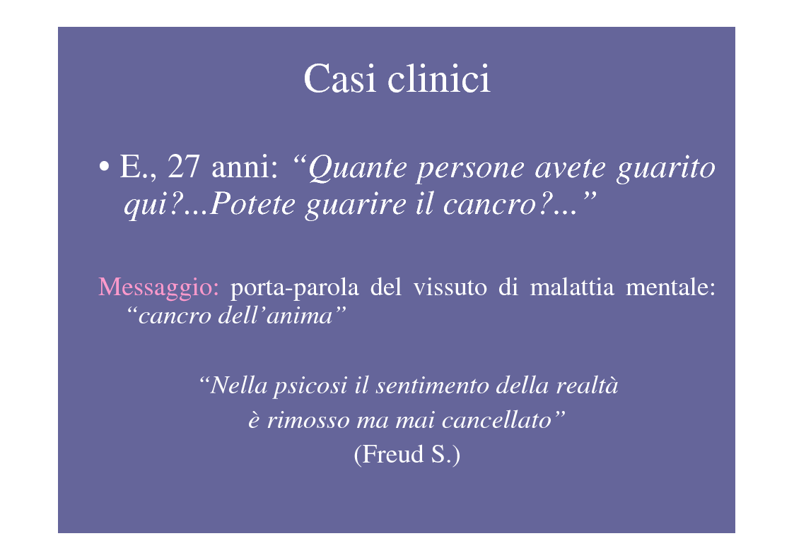 Anteprima della tesi: La psicoterapia di gruppo con pazienti psicotici e borderline. Esperienza d'èquipe in una C.T.R., Pagina 11