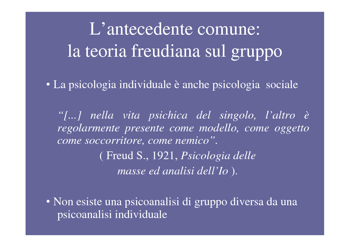 Anteprima della tesi: La psicoterapia di gruppo con pazienti psicotici e borderline. Esperienza d'èquipe in una C.T.R., Pagina 4