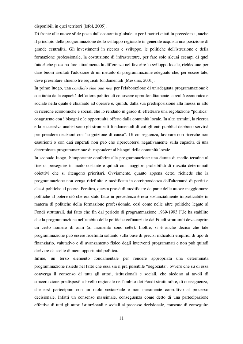 Anteprima della tesi: Il partenariato nel Fondo sociale europeo: i casi di Veneto ed Emilia-Romagna, Pagina 8