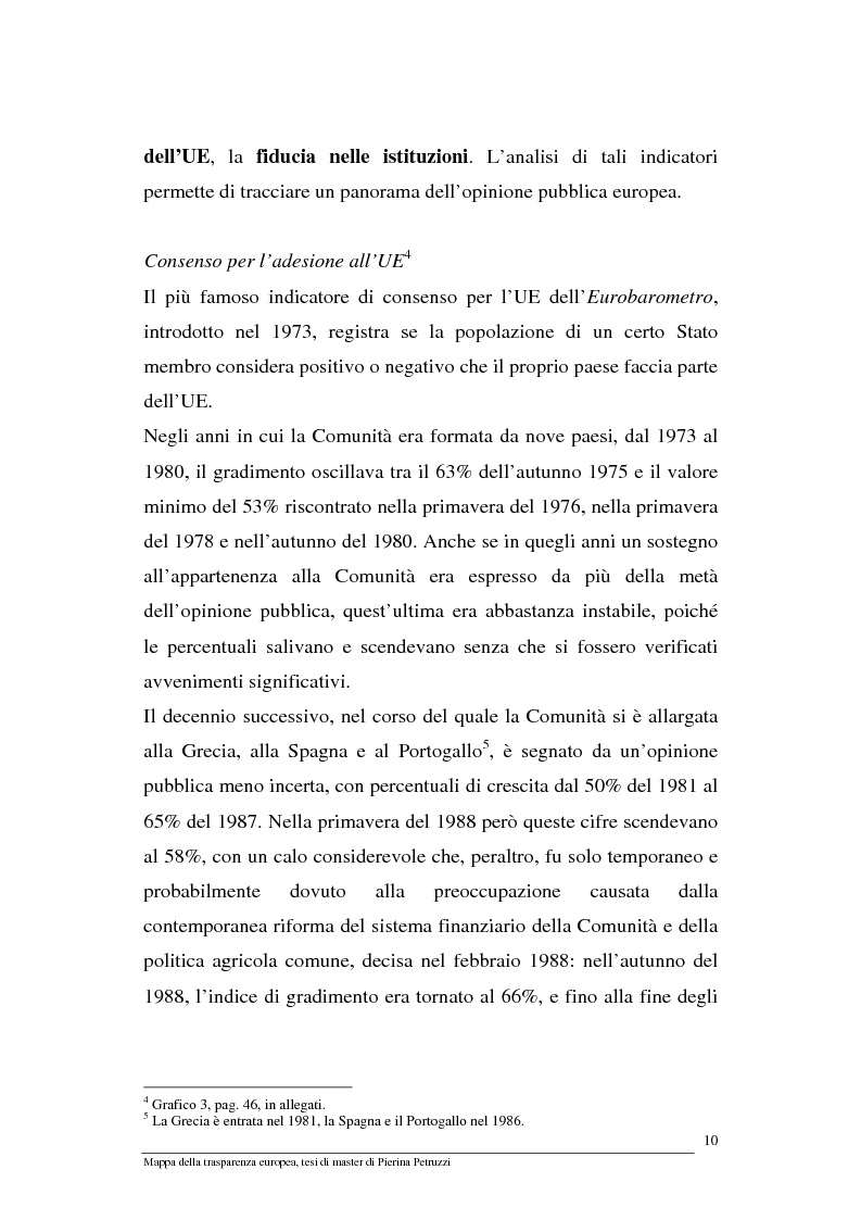 Anteprima della tesi: Mappa della trasparenza europea. Analisi, comparazione di casi e proposte, Pagina 8