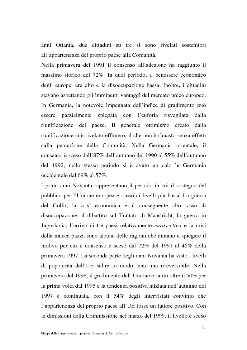 Anteprima della tesi: Mappa della trasparenza europea. Analisi, comparazione di casi e proposte, Pagina 9