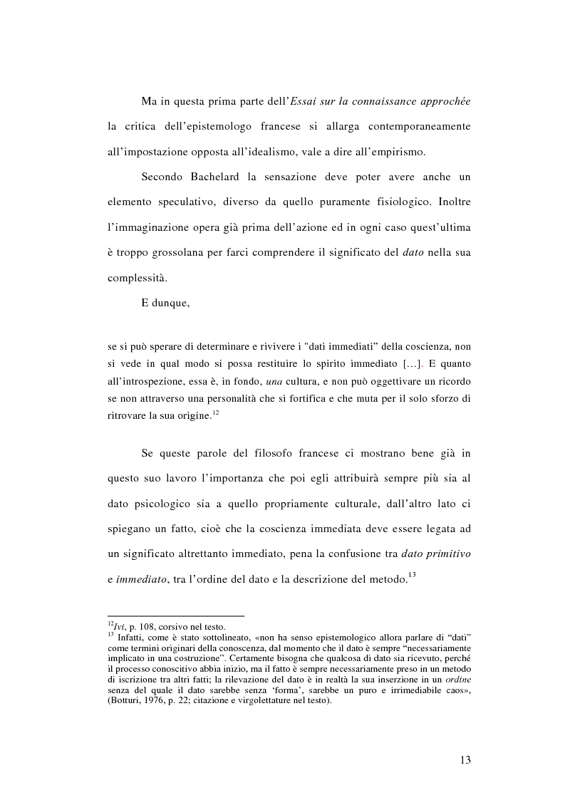 Anteprima della tesi: La conoscenza approssimata e l'ostacolo epistemologico nel primo Bachelard, Pagina 12