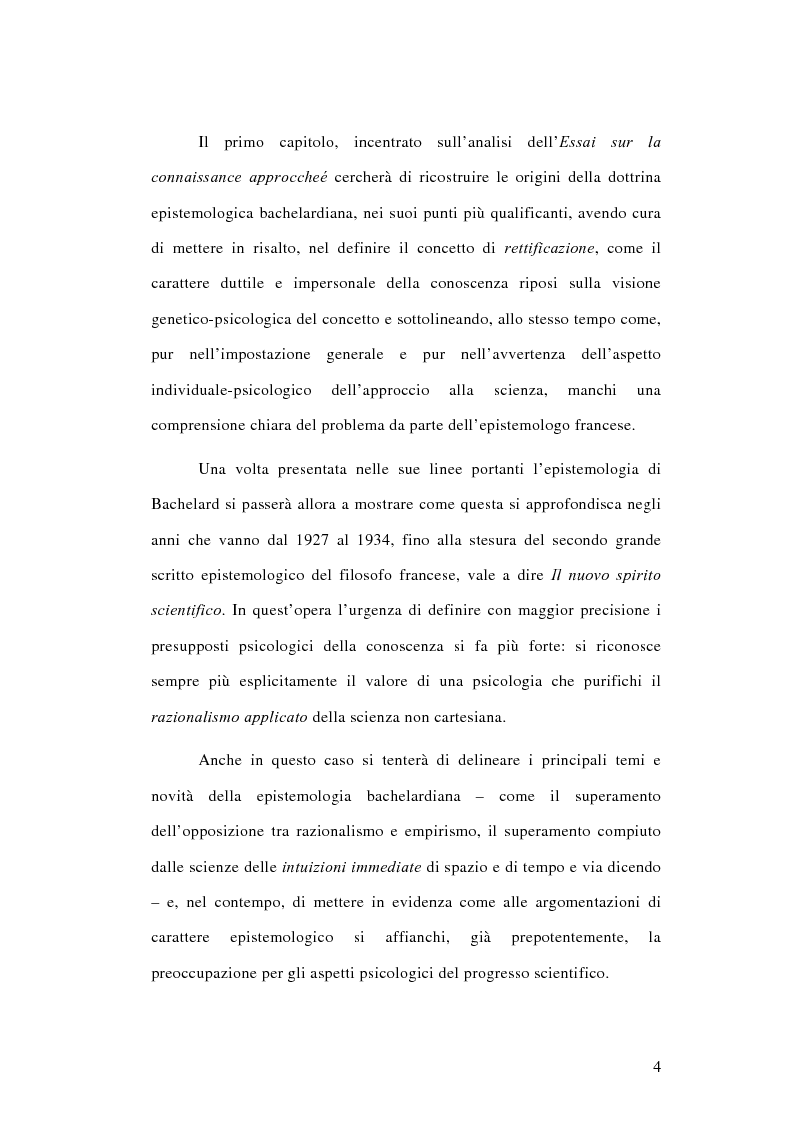 Anteprima della tesi: La conoscenza approssimata e l'ostacolo epistemologico nel primo Bachelard, Pagina 3