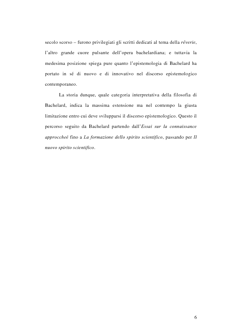 Anteprima della tesi: La conoscenza approssimata e l'ostacolo epistemologico nel primo Bachelard, Pagina 5