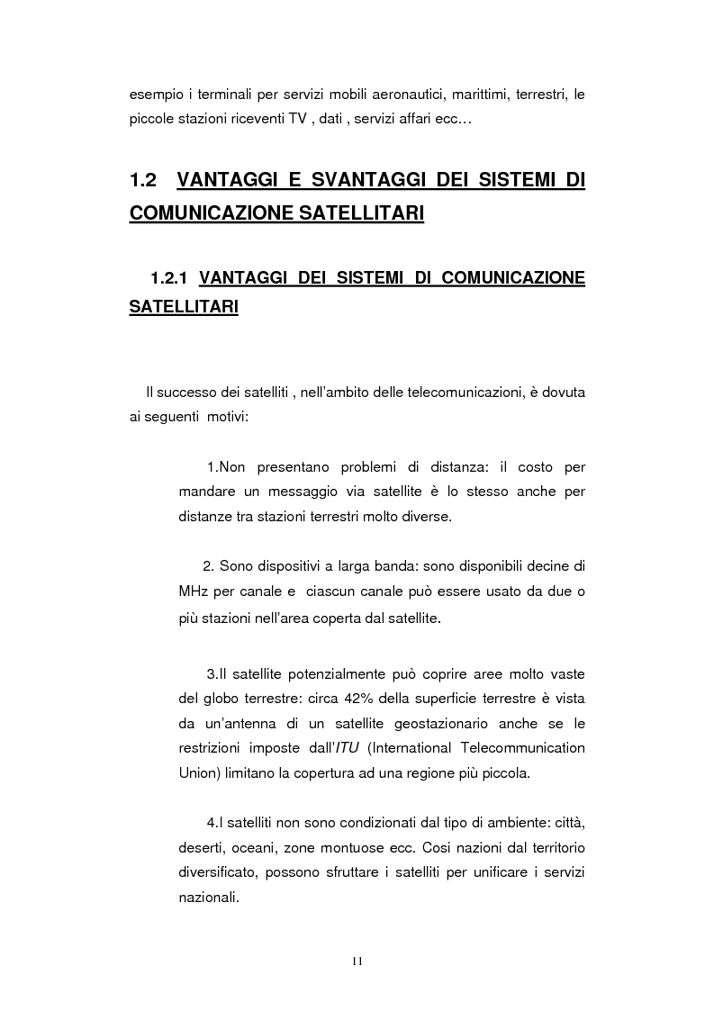 Anteprima della tesi: Dimensionamento dei Sistemi UMTS Satellitari, Pagina 6