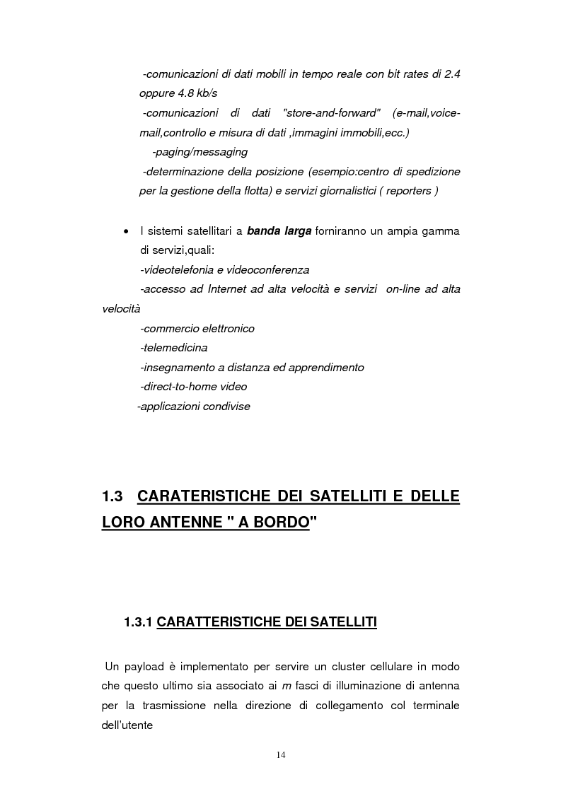 Anteprima della tesi: Dimensionamento dei Sistemi UMTS Satellitari, Pagina 9