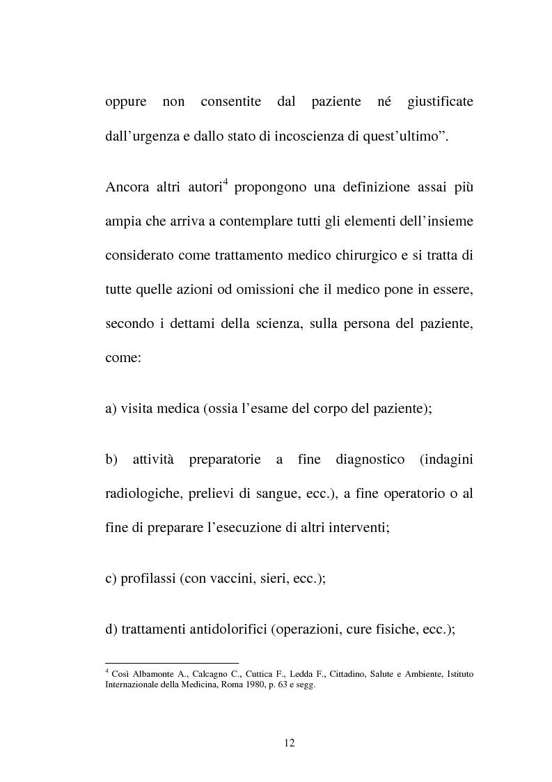 Anteprima della tesi: Disciplina giuridica del consenso informato, Pagina 9