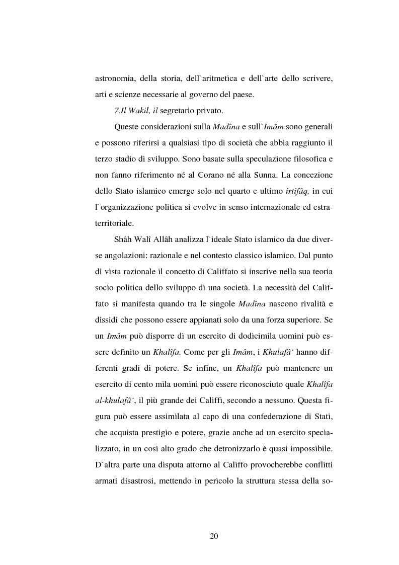 Estratto dalla tesi: Din - Dunya - Dawla, Il significato politico dell'Islam tra conformità al modello ideale e potere reale
