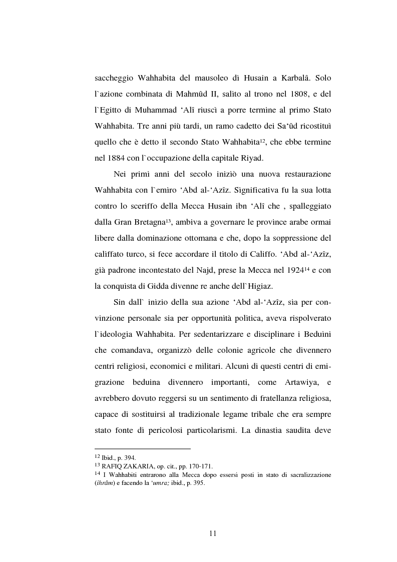 Anteprima della tesi: Din - Dunya - Dawla, Il significato politico dell'Islam tra conformità al modello ideale e potere reale, Pagina 11