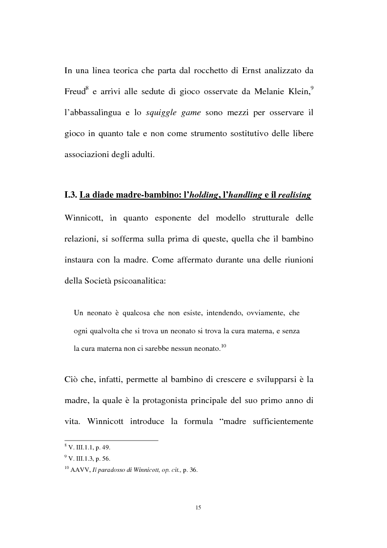 Anteprima della tesi: L'oggetto transizionale nell'epoca virtuale, Pagina 12