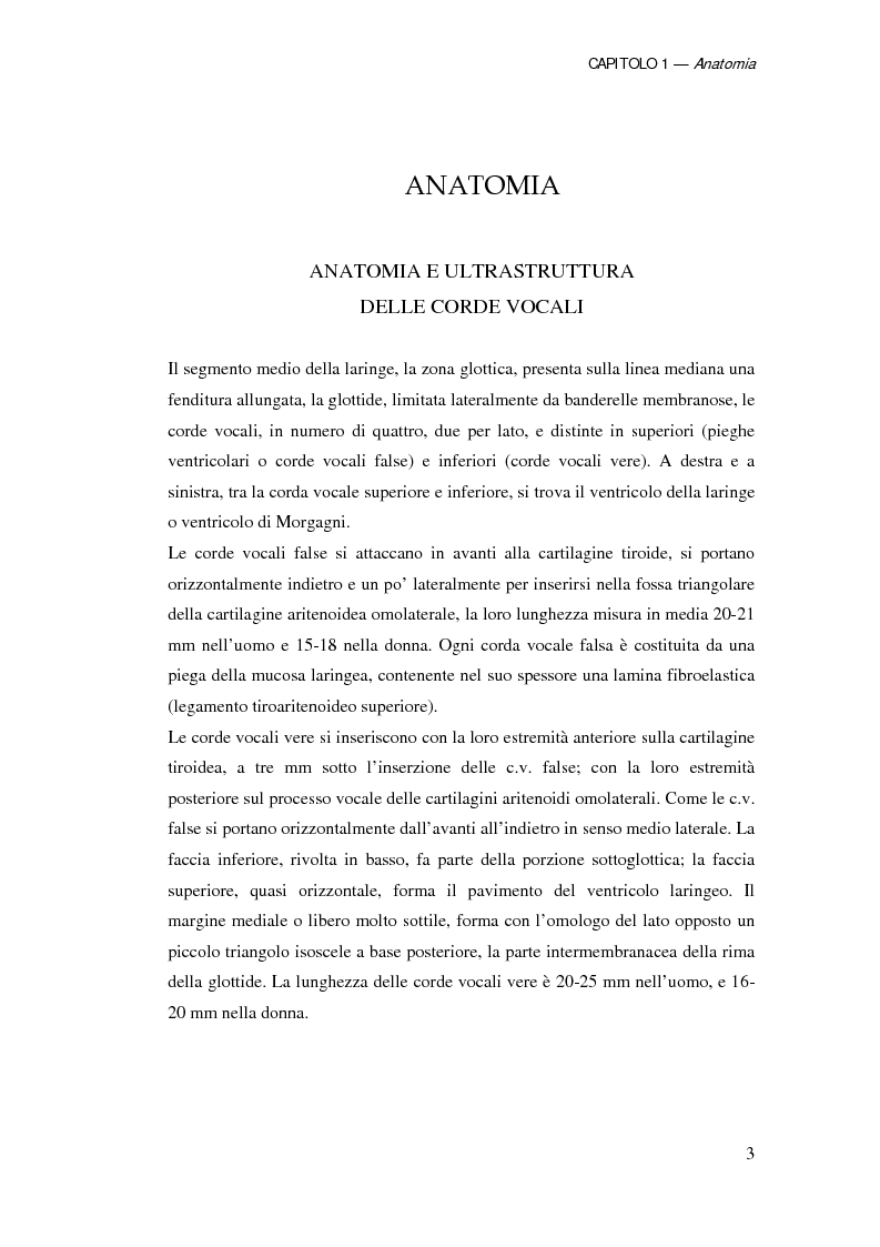 Anteprima della tesi: Ruolo della chirurgia laser nel trattamento delle recidive di carcinoma spinocellulare della laringe glottica in fase iniziale dopo radioterapia, Pagina 3