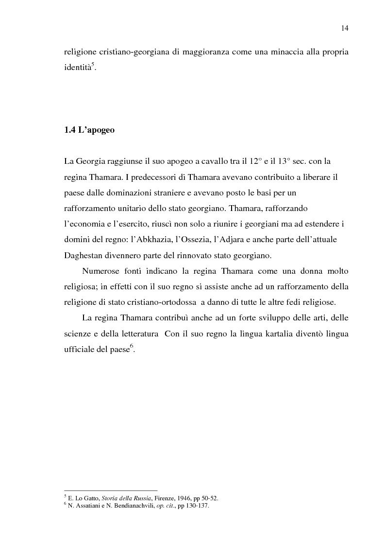 Anteprima della tesi: Dal collasso ad una lenta rinascita. La Georgia dal 1989 al 2000, Pagina 11