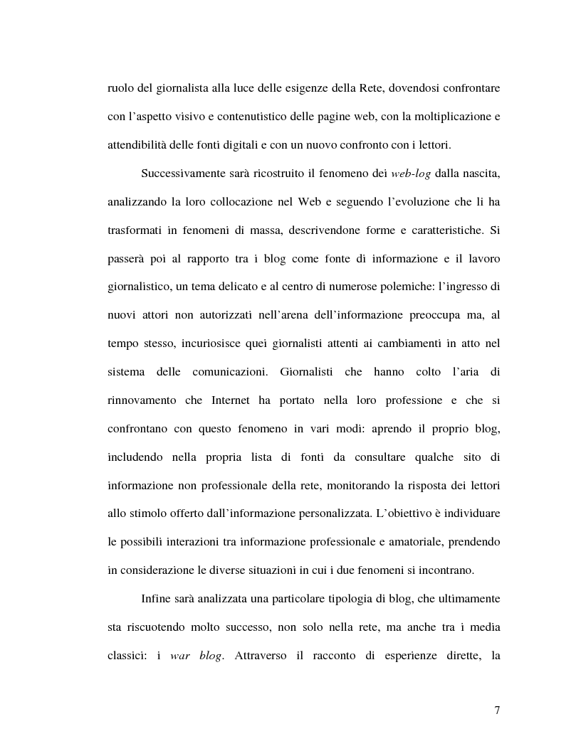 Anteprima della tesi: La politica della blogosfera, Pagina 6