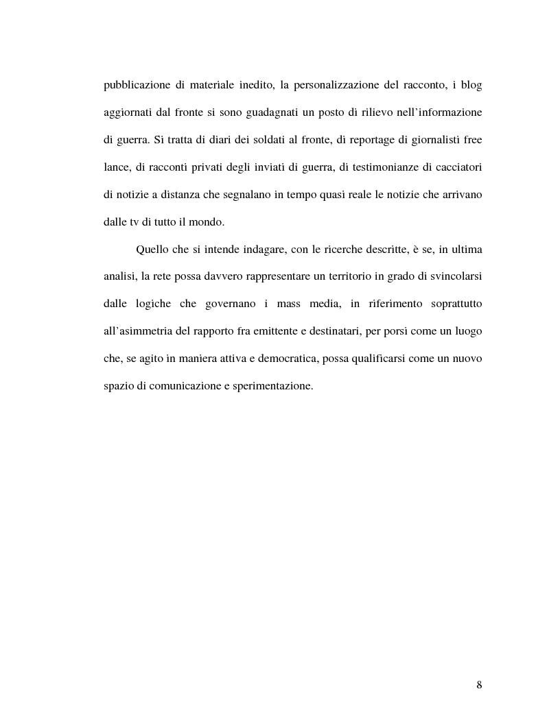 Anteprima della tesi: La politica della blogosfera, Pagina 7