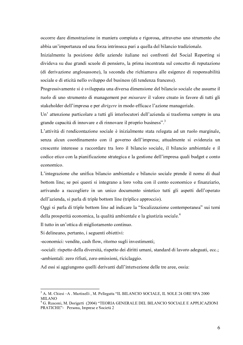 Anteprima della tesi: Gestione di impresa e bilancio sociale: il caso della Monte d'Oro s.c., Pagina 2