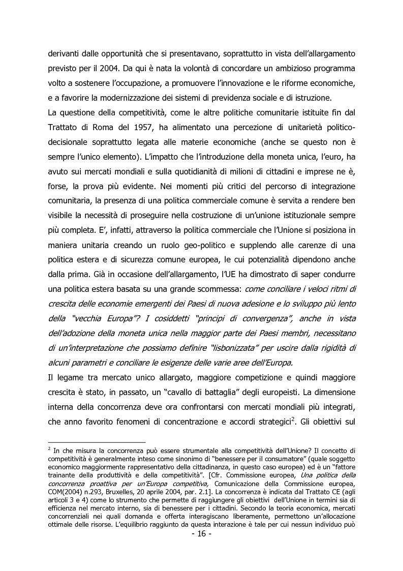 Anteprima della tesi: L'Italia e il rilancio della Strategia di Lisbona - Il caso della Regione Veneto, Pagina 2