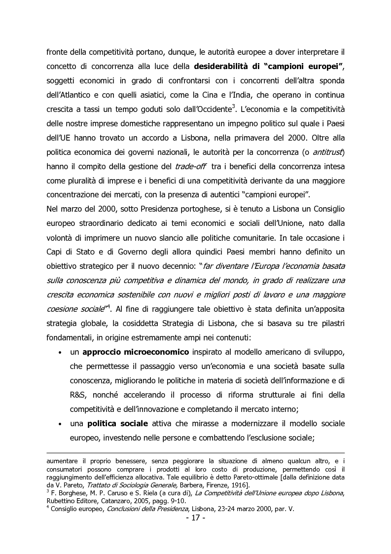 Anteprima della tesi: L'Italia e il rilancio della Strategia di Lisbona - Il caso della Regione Veneto, Pagina 3