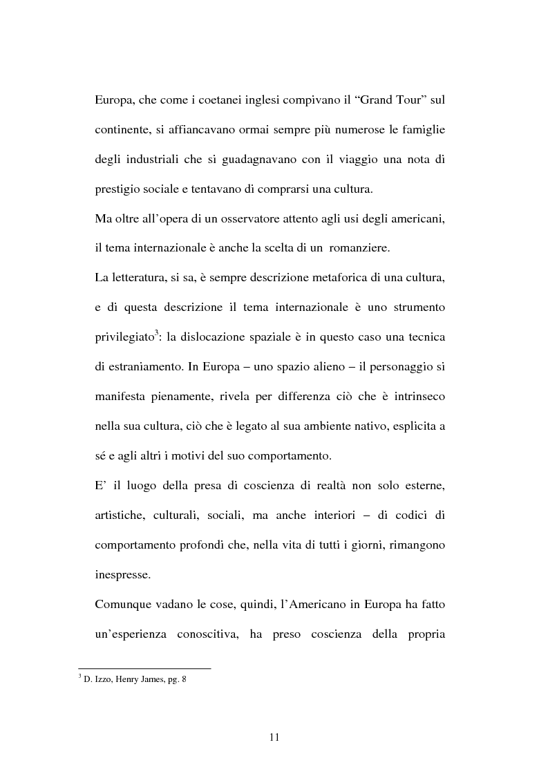 Anteprima della tesi: Italian Versions of - The real thing - by Henry James, Pagina 10